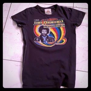 Trunk Ltd Black Jimi Hendrix Graphic Tee